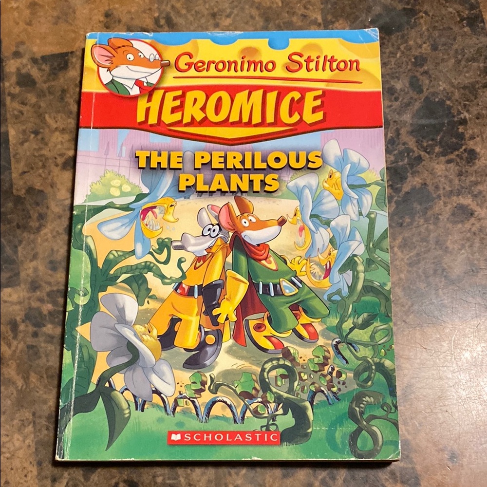 📕 Geronimo Stilton ‘The Perilous Plants’ Book. Heromice.